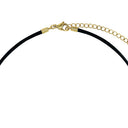 NOELANI women's necklace, stainless steel with gold IP plating, clasp