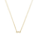 NOELANI women's necklace, gold-plated 925 sterling silver, main image