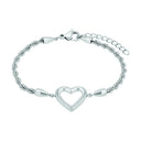 NOELANI Armband Women, Edelstahl IP silber, Hauptbild