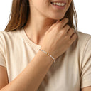 AMOR women's bracelet, stainless steel with silver IP plating, silver, view 2