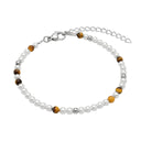 AMOR women's bracelet, stainless steel with silver IP plating, silver, view 3