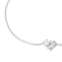 AMOR Armband Damen, 925 Silber rhodiniert, Zirkonia weiß, Ansicht 3