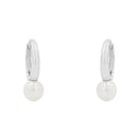 AMOR Ohrring (Creolen) Damen, 925 Silber rhodiniert, Ansicht 3