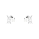 AMOR Ohrring (Ohrstecker) Damen, 925 Silber rhodiniert, Zirkonia weiß, Ansicht 3