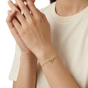 AMOR Armband Women, 925 Silber vergoldet, Ansicht 2