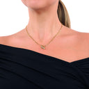 NOELANI Halskette Women, 925 Silber vergoldet, Ansicht 2