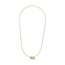 NOELANI women's necklace, gold-plated 925 sterling silver, view 3
