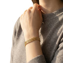 AMOR Armband Women, Edelstahl IP gold, Ansicht 2