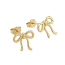 AMOR women's stud earrings, gold-plated 925 sterling silver, view 3