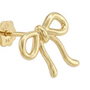 AMOR women's stud earrings, gold-plated 925 sterling silver, view 4