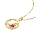 AMOR women's necklace, gold-plated 925 sterling silver, view 5