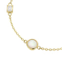 AMOR women's bracelet, gold-plated 925 sterling silver, view 4