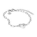TOM TAILOR women's heart bracelet in stainless steel