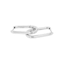TOM TAILOR Ohrring (Creolen) Women, Edelstahl, Silber, Ansicht 3