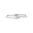 TOM TAILOR Ohrring (Creolen) Women, Edelstahl, Silber, Ansicht 4