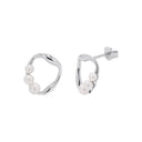 TOM TAILOR Ohrring (Ohrstecker) Women, 925 Silber rhodiniert, Hauptbild