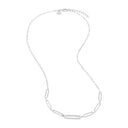 TOM TAILOR women's necklace, rhodium-plated 925 sterling silver, view 4