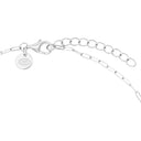 TOM TAILOR women's necklace, rhodium-plated 925 sterling silver, clasp
