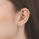TOM TAILOR Ohrring (Ohrstecker) Women, 925 Silber rosé vergoldet, Silber, Ansicht 2