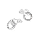 TOM TAILOR Ohrring (Ohrstecker) Women, 925 Silber rhodiniert, Ansicht 3