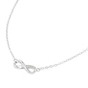 TOM TAILOR women's infinity necklace in 925 sterling silver