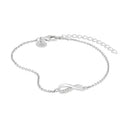 TOM TAILOR women's bracelet, rhodium-plated 925 sterling silver, view 3