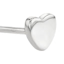 TOM TAILOR women's stud earrings, rhodium-plated 925 sterling silver, view 4