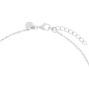 TOM TAILOR girls' necklace, rhodium-plated 925 sterling silver, clasp