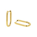 TOM TAILOR Ohrring (Creolen) Women, Edelstahl, Gold, Hauptbild