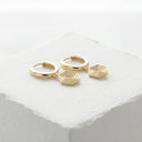 NOELANI women's hoop earrings in 925 sterling silver