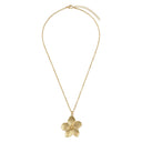 NOELANI women's flower necklace in stainless steel
