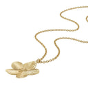 NOELANI women's flower necklace in stainless steel
