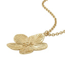 NOELANI women's flower necklace in stainless steel