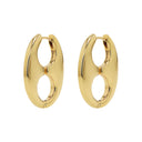 JOOP! Ohrring (Creolen) Women, Edelstahl IP gold, Ansicht 5