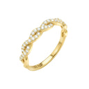 AMOR women's ring, gold-plated 925 sterling silver, main image