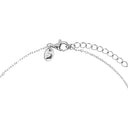 PRINZESSIN LILLIFEE girls' necklace, rhodium-plated 925 sterling silver, clasp