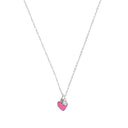 PRINZESSIN LILLIFEE girls' necklace, rhodium-plated 925 sterling silver, main image