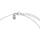 PRINZESSIN LILLIFEE girls' necklace, rhodium-plated 925 sterling silver, clasp