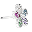 PRINZESSIN LILLIFEE girls' stud earrings, rhodium-plated 925 sterling silver, view 4