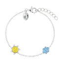 PRINZESSIN LILLIFEE girls' bracelet in 925 sterling silver