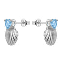Women's stud earrings, view 5