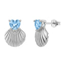 Women's stud earrings, main image