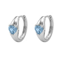 Women's hoop earrings, view 5