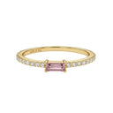 AMOR Ring mit Stein Women, weiß, rosa, Ansicht 3