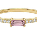 AMOR Ring mit Stein Women, weiß, rosa, Ansicht 7