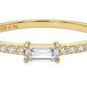 AMOR Ring mit Stein Women, weiß, Ansicht 15