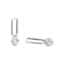 TOM TAILOR Ohrring (Creolen) Women, 925 Silber rhodiniert, Hauptbild