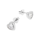 TOM TAILOR Ohrring (Ohrstecker) Women, 925 Silber rhodiniert, Ansicht 3