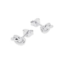 TOM TAILOR Knoten Damen Ohrstecker in 925 Silber