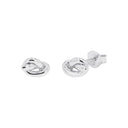 TOM TAILOR Knoten Damen Ohrstecker in 925 Silber